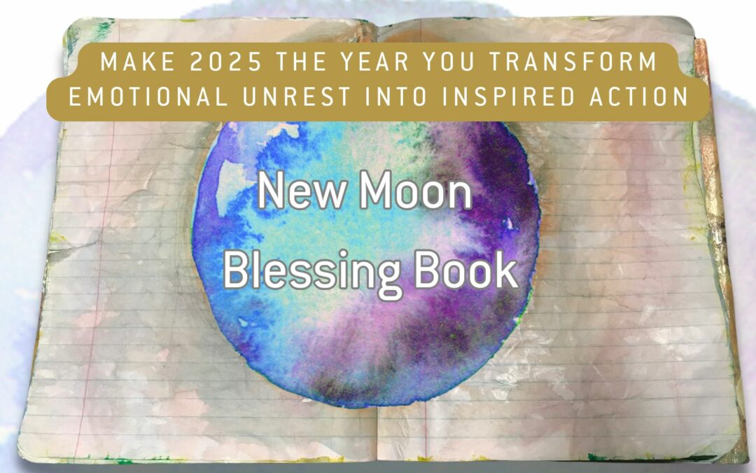 Sample page from the New Moon Blessing Book